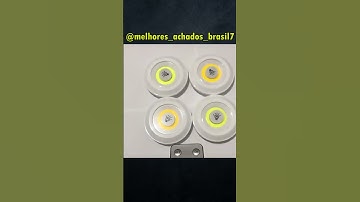 Luminária Kit 3 Lâmpada Led Spot Sem Fio Controle Remoto #shorts #shopee #achadosdashopee