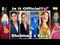Pakistani reaction on shubman gill x sara tendulkar  indian cricketers  shubman and sara