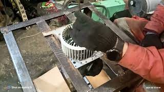 Как снять, демонтировать вентилятор с электромотора автомобильной печки