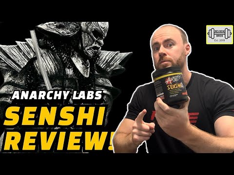ANARCHY LABS SENSHI PRE-WORKOUT REVIEW | NON STIM 💥