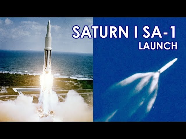 Saturn 1 (SA-1) Launch - YouTube