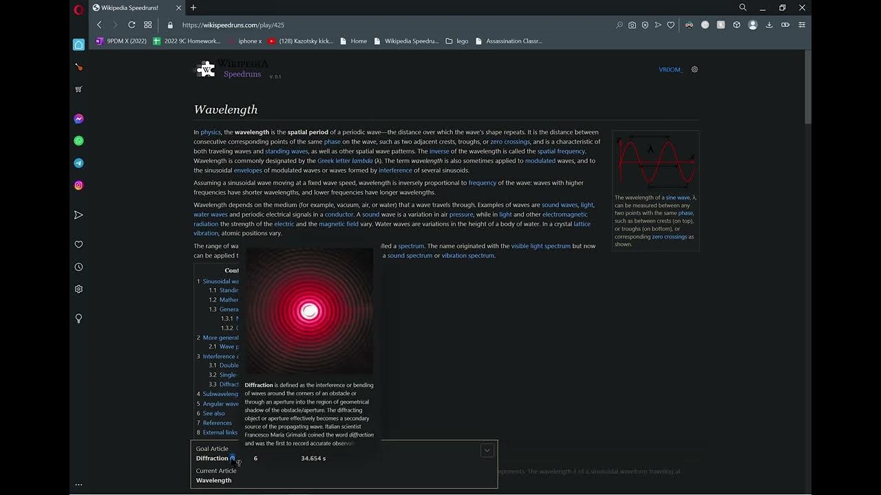 Wikipedia speedrun daily prompt 21 12 22 youtube