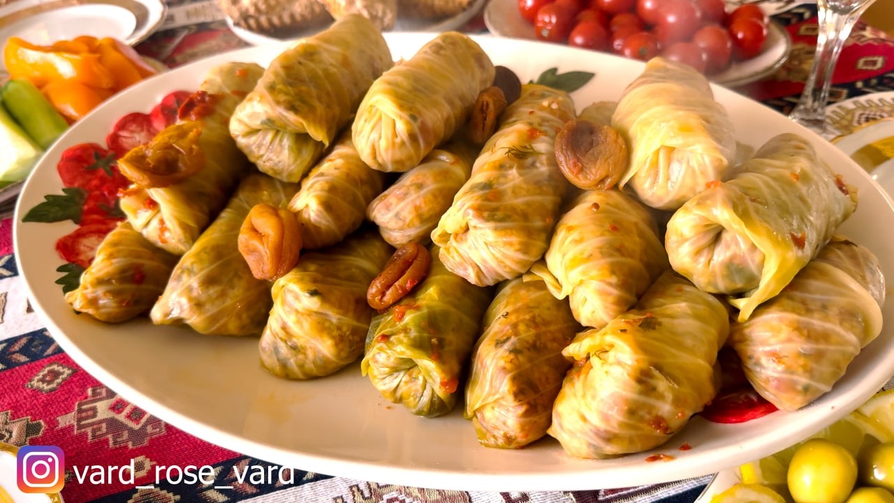 Армянская Постная Толма или 🇦🇲 Пасуц Толма из Квашеной Капустой!)