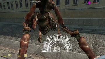 (old version)Glitchtale Frisk Gmod weapon mod review (part 1/2)