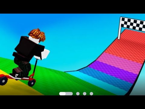 Roblox [W32] Obby But You're On a Scooter