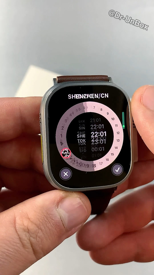 Apple Watch Ultra 2 GMT Watch Face Review How Works shorts viral 