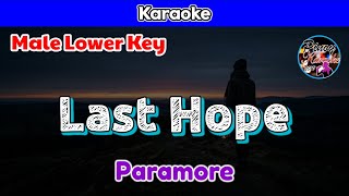 Last Hope by Paramore (Karaoke : Male Lower Key)