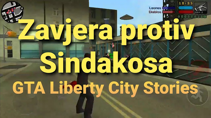 GTA Liberty City Stories - Misija 31 - Zavjera protiv Sindakosa (Sa Prevodom)