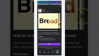 This canva app will blow your mind | New text art app in Canva! #canvatips