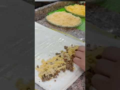 أسهل واسرع وأطيب صنيه جلاش رول باللحمه المفرومه أجمل الوصفات