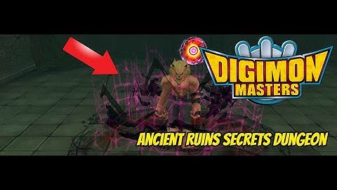 (DMO) Digimon Masters Online - Ancient Ruins Secrets Dungeon !