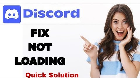 How To Fix And Solve Not Loading On Discord App | Easy Fix