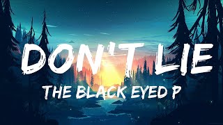 The Black Eyed Peas  Dont Lie s   25mins S  Chill With Me