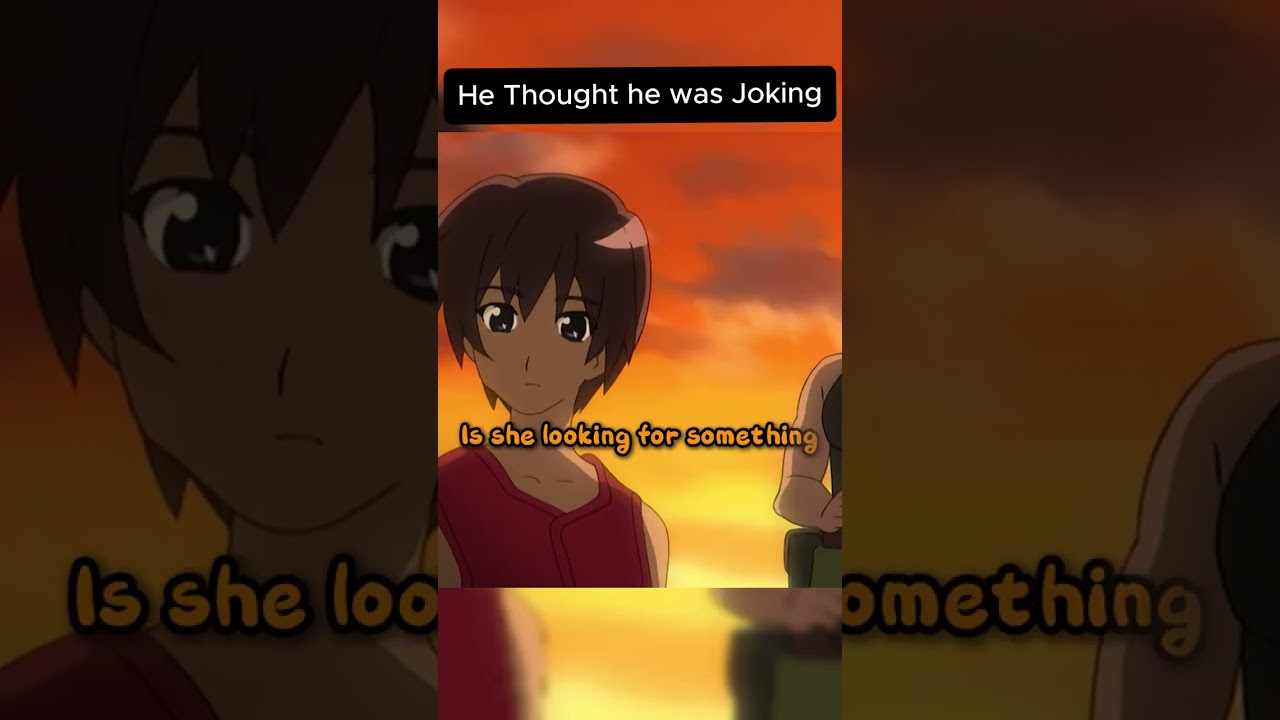One was Joking the other Wasn't💀#anime #horror