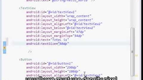 Android Tutorial 2  Create Android Layout using XML