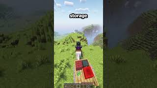The BEST way to carry items in Minecraft! #minecraft