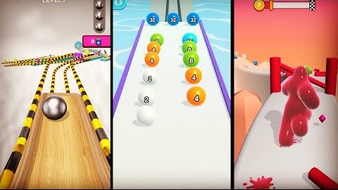 Going Balls | Blob Runner 3D | Ball Run 2048 | level #7