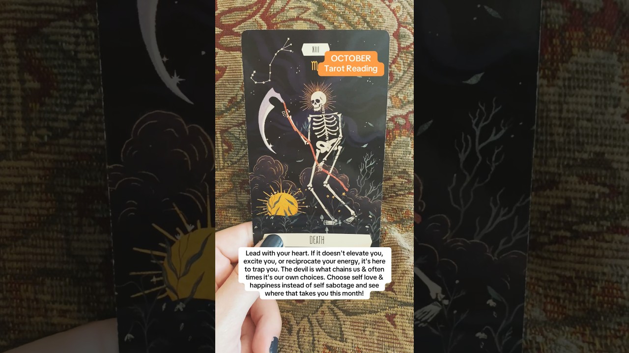 Confront Your Shadows or Repeat Them🎃OCTOBER TAROT READING 🎃 
