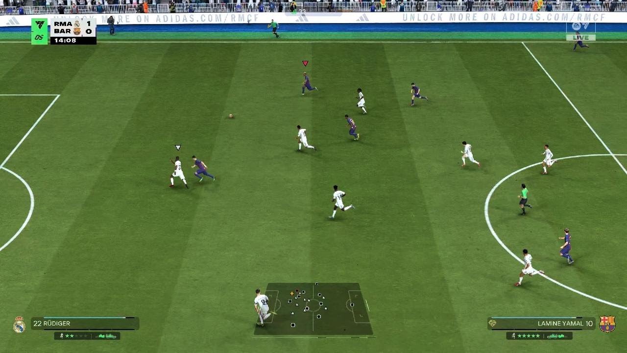 EA SPORTS FC 26 Real Madrid vs Barcelona
