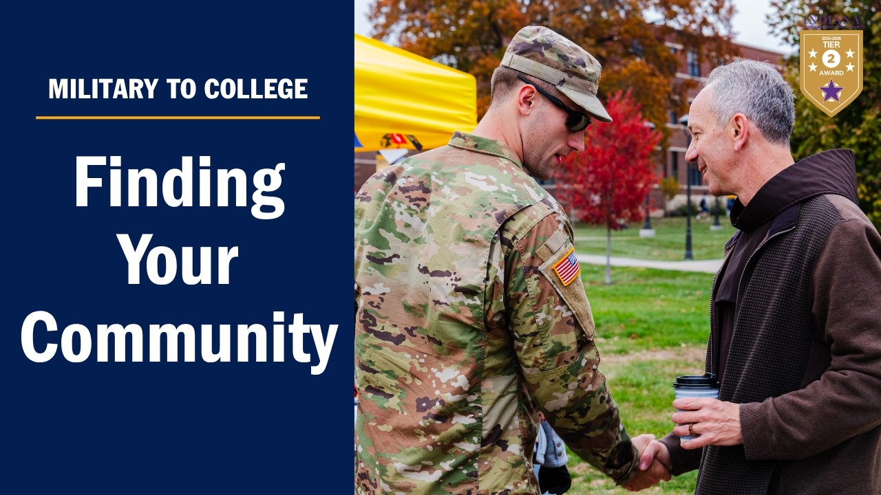 From Military Service to College: Finding Community at Marian University