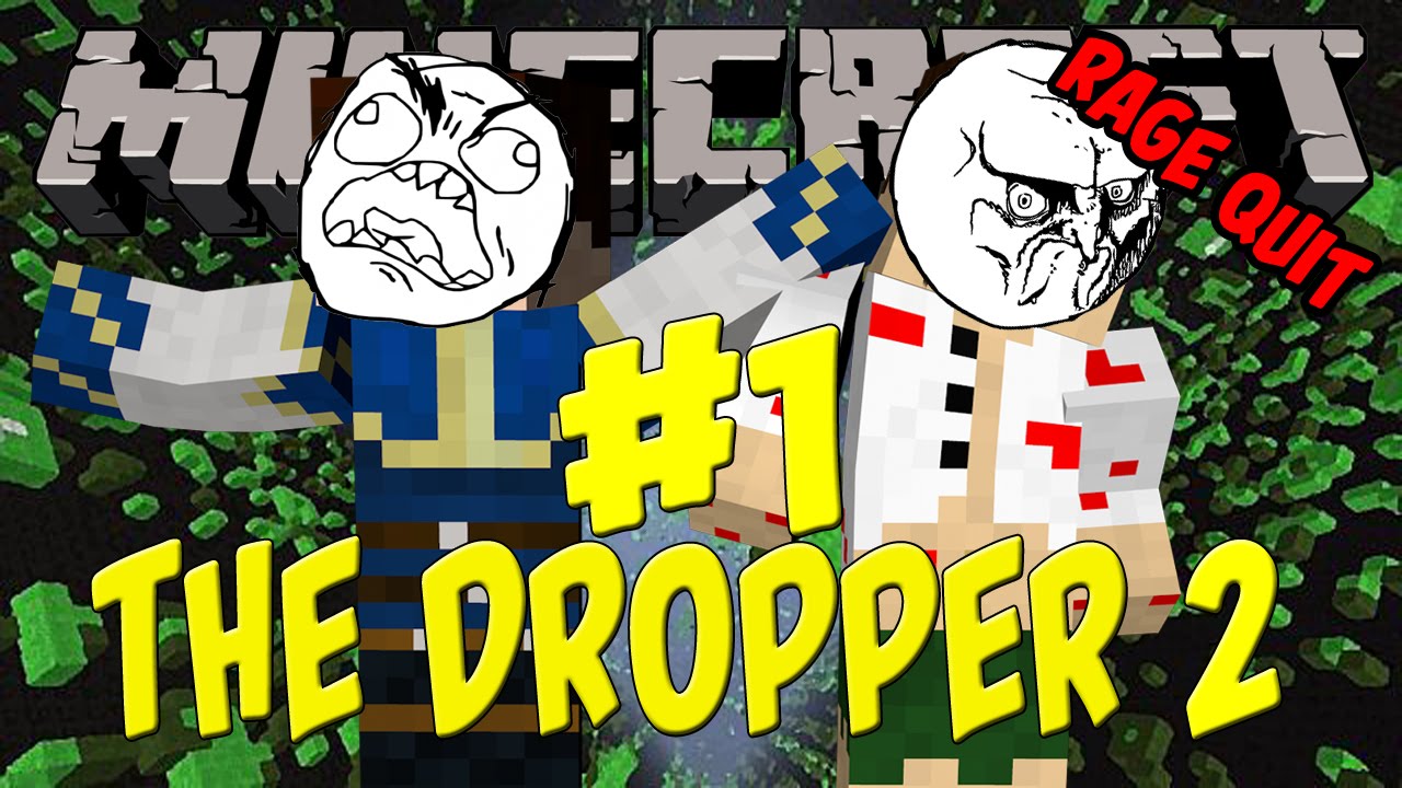 Minecraft The Dropper 2 - #1 - Останах без глас