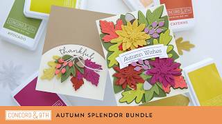 Autumn Splendor Bundle
Bring the magic of crisp fall days to any project with the Autumn Splendor Bundle! The large stitched pattern die acts as a guide so you can easily layer die-cut flowers, foliage and other seasonal accents on your card. Cut it directly onto a card front or run it through your machine with the outline die to create a shaped card. The banner die cuts around the sentiments in the coordinating Autumn Splendor Stamp Set to complete your cards. This set debuted at a past Scrapbook & Cards Today event.
Shop C9: https://concordand9th.com
Follow us on Instagram: https://www.instagram.com/concordand9th
Join us on Facebook: https://www.facebook.com/concordand9th
Sign up for our newsletter and stay up to date on all the latest and greatest from Concord & 9th! http://tinyurl.com/c9newsletter
Do you love color and want more color combo ideas, inspiration and exclusive deals? Join Color Club! https://tinyurl.com/color-club
PRODUCTS FEATURED IN THIS VIDEO:
Autumn Splendor Stamp Set
https://concordand9th.com/products/autumn-splendor-stamp-set
Autumn Splendor Dies
https://concordand9th.com/products/autumn-splendor-dies
Autumn Splendor Bundle
https://concordand9th.com/products/autumn-splendor-bundle
Prairie Wheat Card Front Die
https://concordand9th.com/products/prairie-wheat-card-front-die
Happy Phrases Stamp Set
https://concordand9th.com/products/happy-phrases-stamp-set
Happy Phrases Dies
https://concordand9th.com/products/happy-phrases-dies
Happy Phrases Bundle
https://concordand9th.com/products/happy-phrases-bundle
2026 Color Collection
https://concordand9th.com/collections/2026-color-collection
Concord & 9th Color Collection
https://concordand9th.com/pages/color-gallery Autumn Splendor Bundle