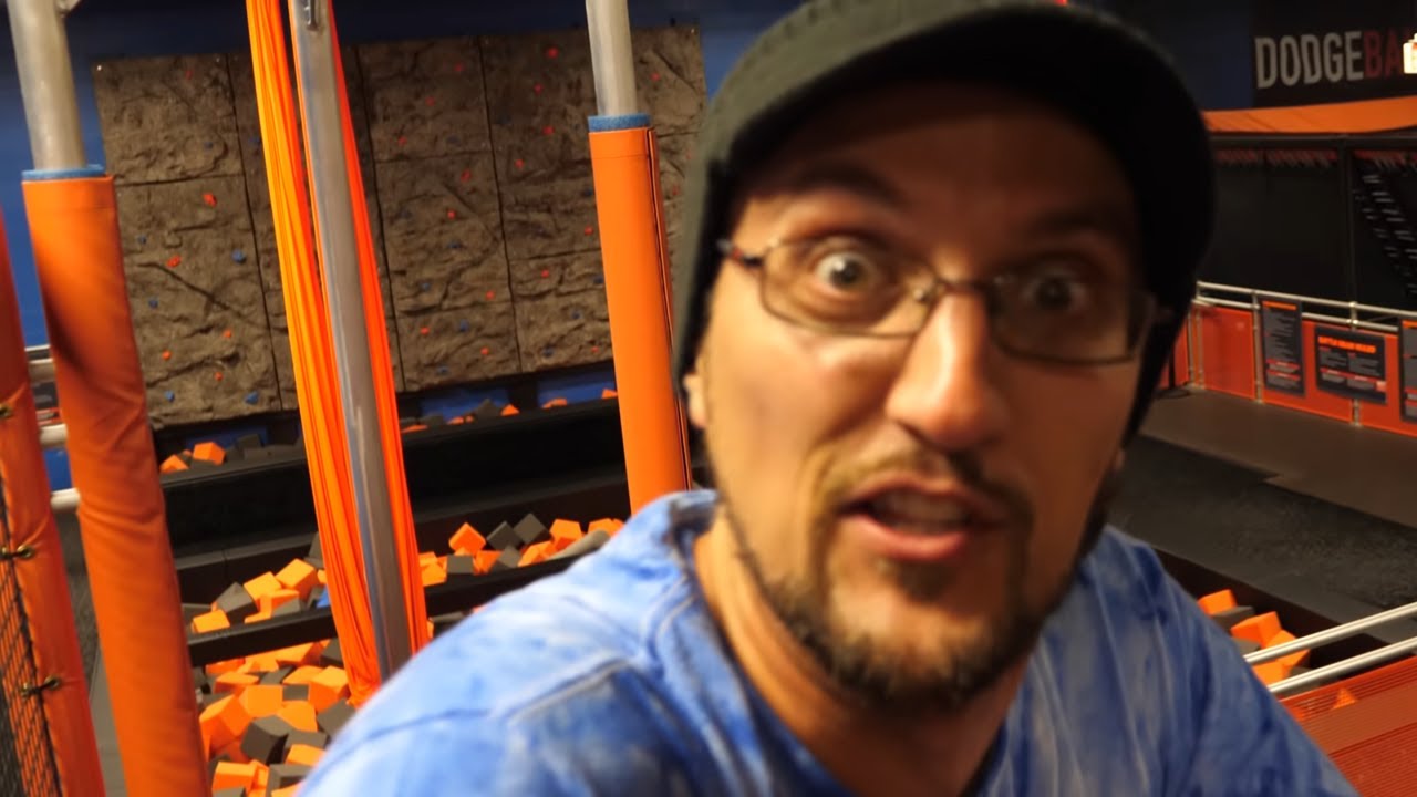 TRAMPOLINE IS LAVA!  Sky Zone X World Jump Day (FV Family Activities Vlog)