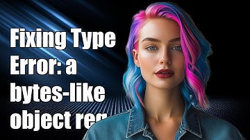 Fixing TypeError: a bytes-like object is required, not 