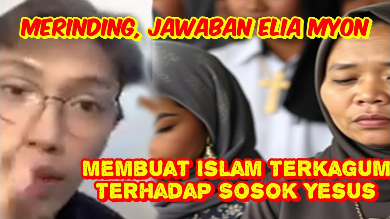 Detik2 Islam Terdiam Hampir Nangis Dengar Jawaban Elia Myron Saat Ditanya Tentang Yesus