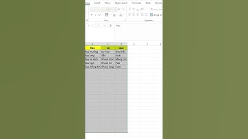 [Thủ thuật Excel] Hai cách để Excel tự động kẻ viền ô mỗi khi nhập dữ liệu #Shorts