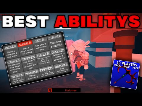 I Tested All The Best Ability's In 10 Player Flee The Facility So You Don' Have Too..