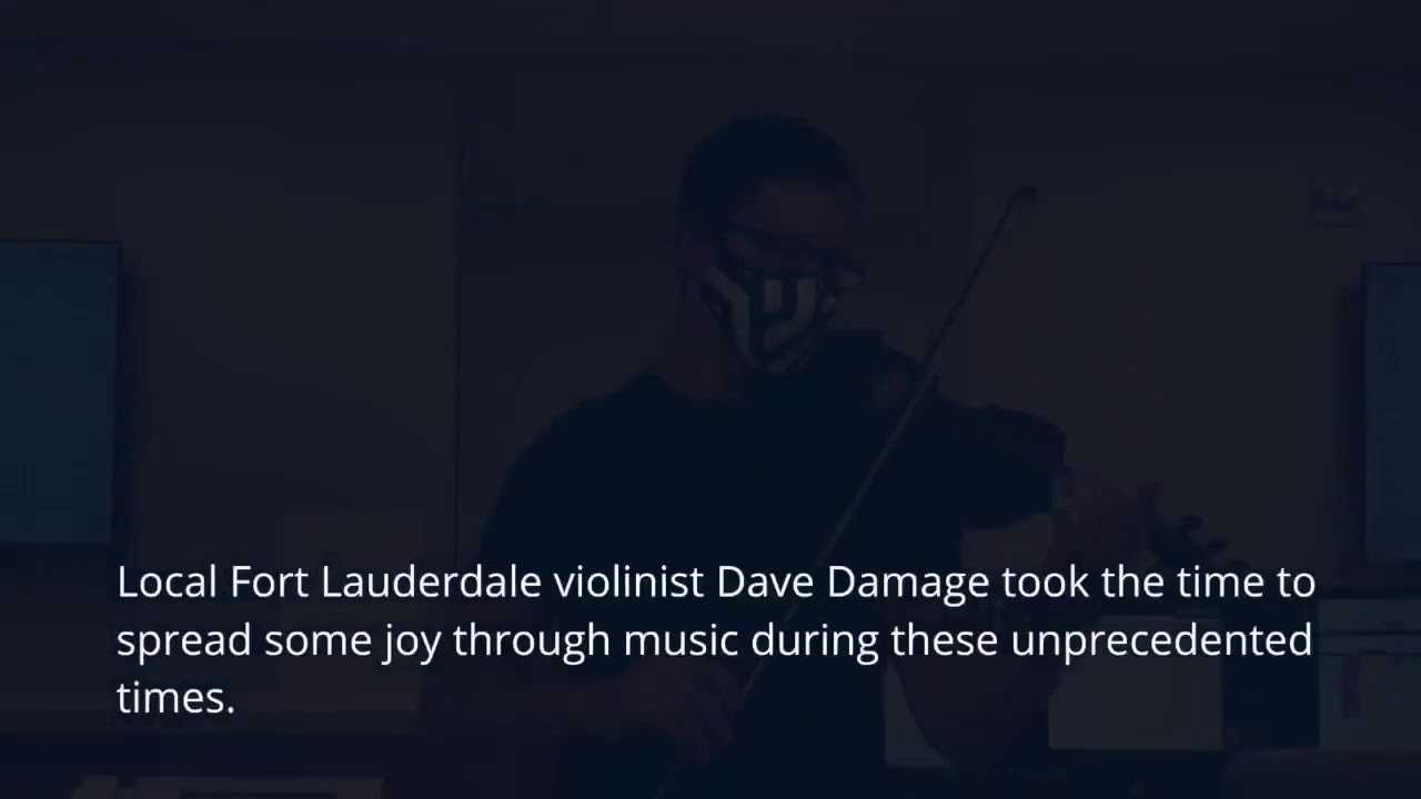 Dave Damage Performs for Healthcare Heroes at Westside Regional Medical Center