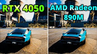Radeon 890M vs RTX 4050 75W ❗ test in 8 games