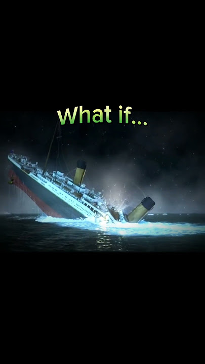 What if Olympic rescued Titanic 🛳️⛴️⚓ #ship #olympic #titanic #edit