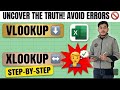 VLOOKUP vs XLOOKUP 😱 | Excel Lookup Function Explained Step-by-Step 🔥