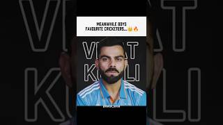 Boys Favourite Cricketers 👑🔥 || #cricket #trending #edit #viralshorts #fyp