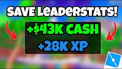 How to SAVE leaderstats in Roblox Studio! (2024)
