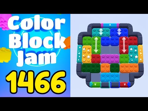 Color Block Jam Level 1466 Solution