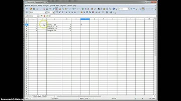 03. Calc: Formules en SOM functie