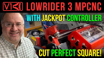 LowRider v3 CNC - Squaring table with Jackpot controller! (VERTICAL VIDEO FOR PHONE)