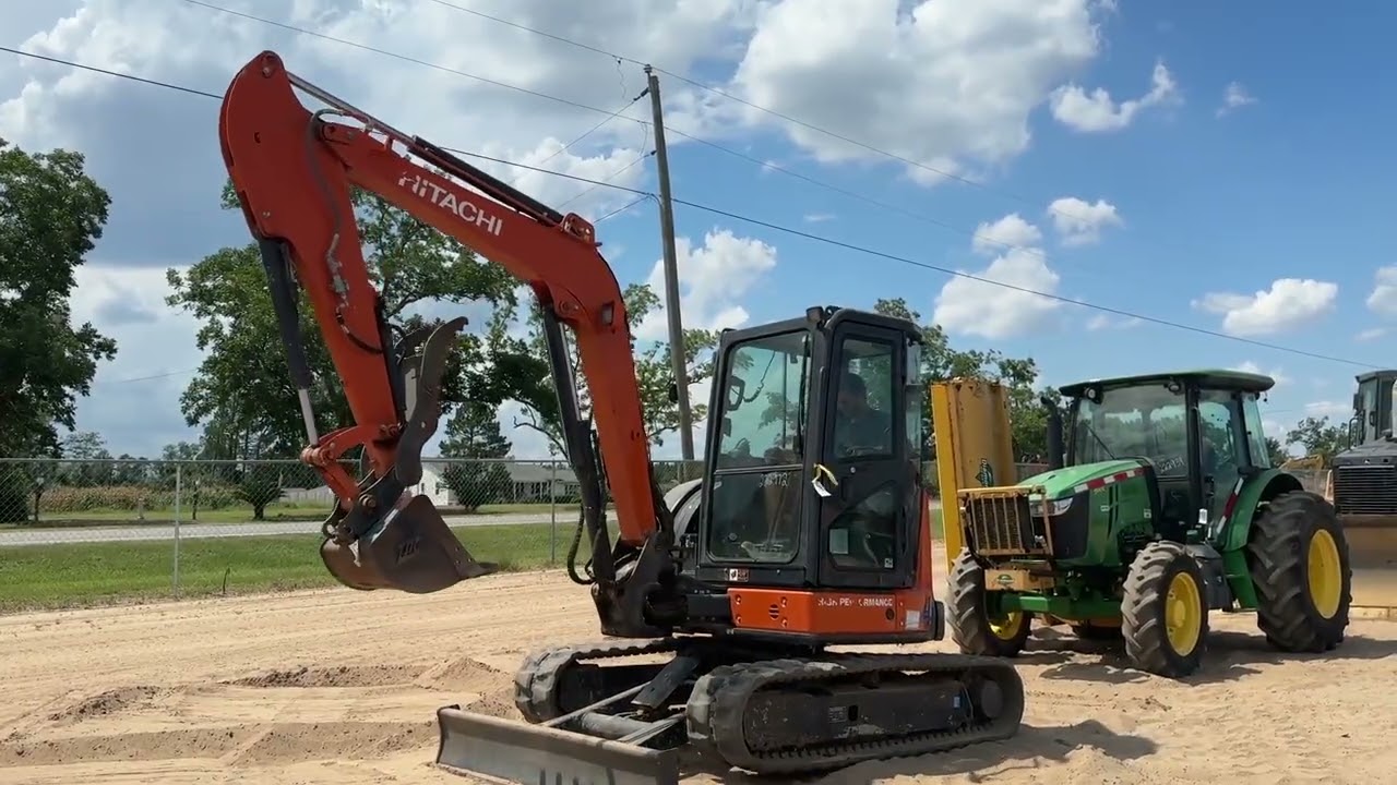 HITACHI ZX50U-5N For Sale - YouTube
