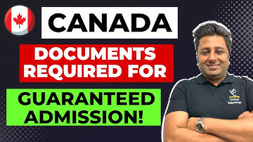 Canada Conditional & Unconditional Offer Letter Documentation Required 🇨🇦