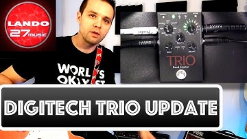 Digitech Trio firmware update and demo