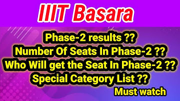 IIIT Basara Latest update on Phase-2