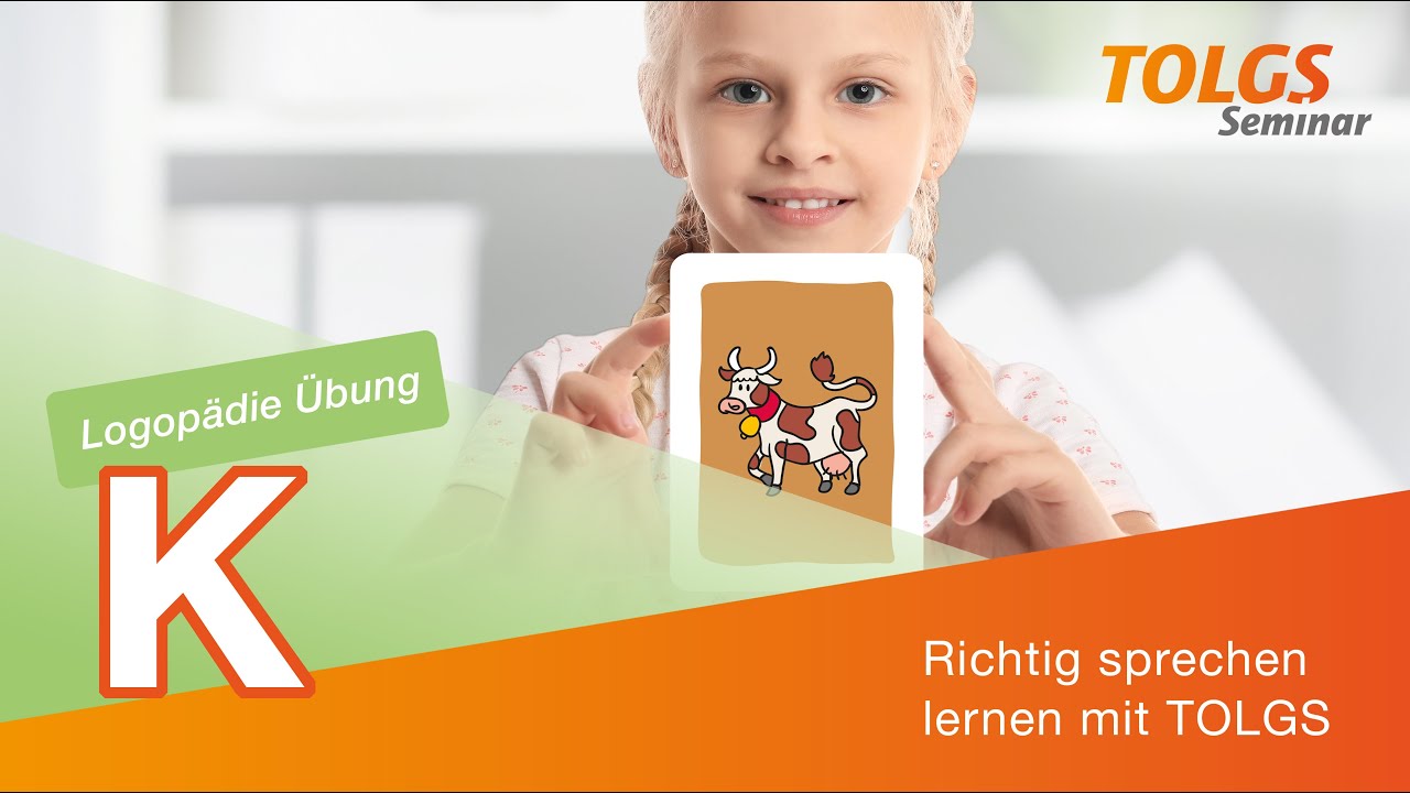 Wörter Mit K Am Anfang Logopädie Übung für Kinder – Wörter mit K - YouTube