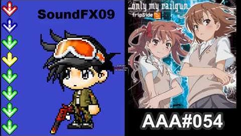 Only My Railgun - EXPERT - AAA#054 (2 Greats) on DDR 2014 (AC)