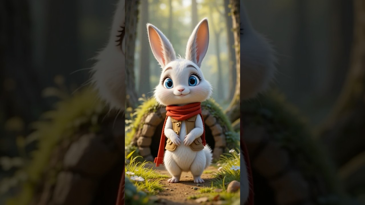 No One Noticed the Mini Creature—Until the Rabbit Stepped In 