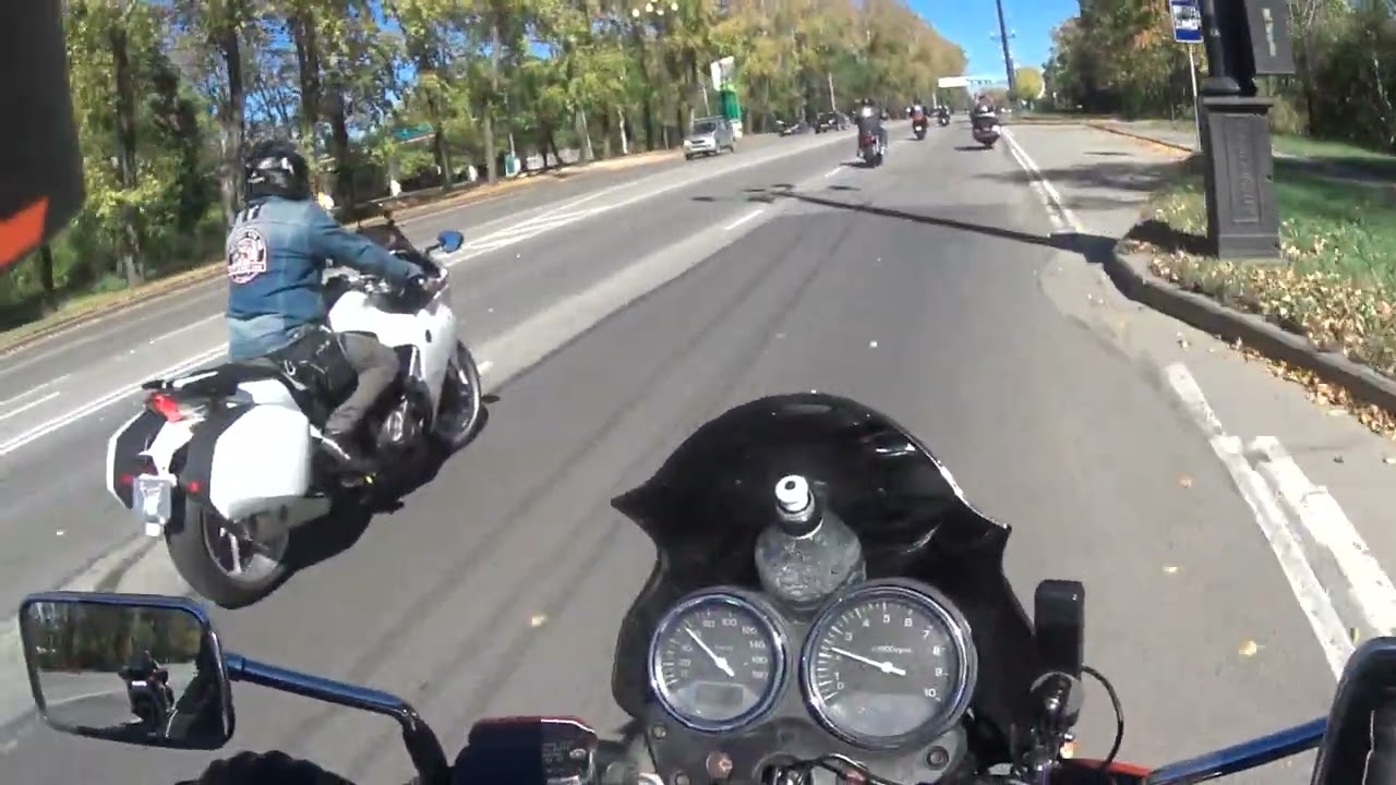 Закрытие мотосезона - 2025.  Возле аэропорта - 1