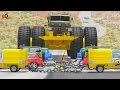 Beamng drive - Giants Machines Crushes Cars #4