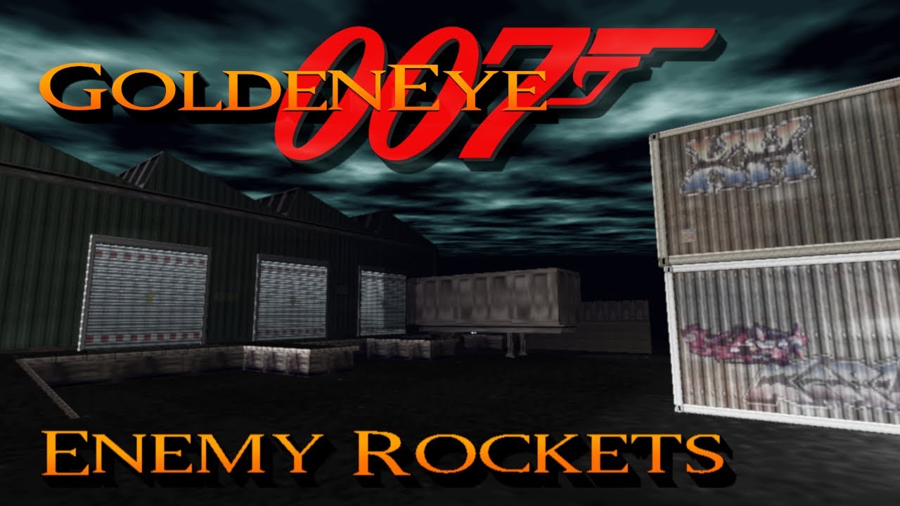 GoldenEye 007 - Depot - 00 Agent [Enemy Rockets] - YouTube